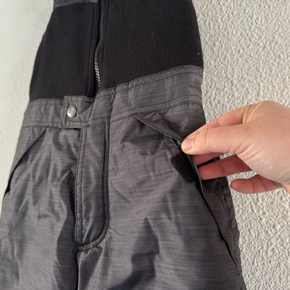 Snow Bib Pants 4T Weather Resistant Adjustable Zip Closure Snozu Winter Sporty - Picture 6 of 12